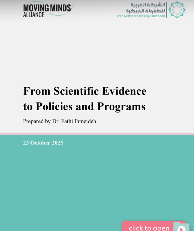 Workshop Report: From Scientific Evidence to Policies and Programs